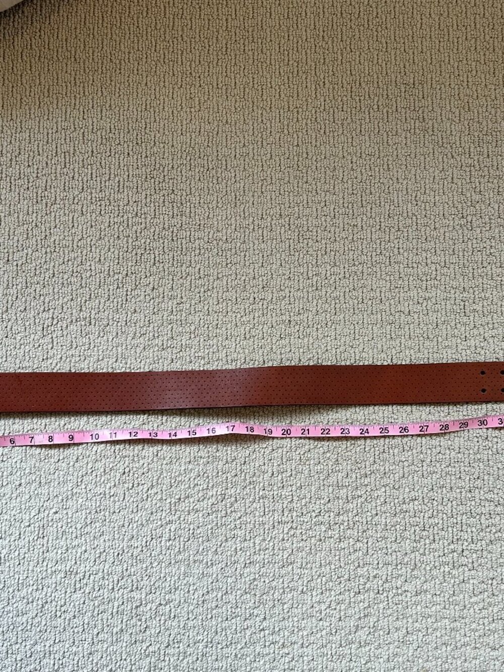 Nordstrom wide brown leather belt